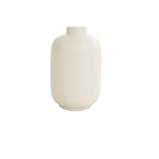 Cream Minimalistic Ceramic Vase Set